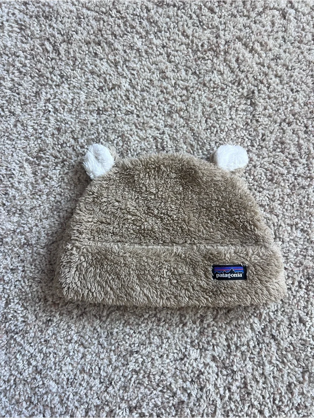 Patagonia Plush Bear Beanie Kid